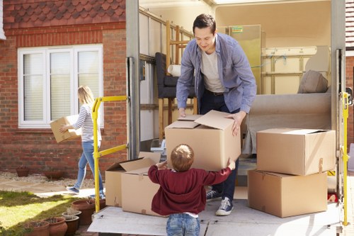 Local van moving service in Borough near residential and commercial buildings