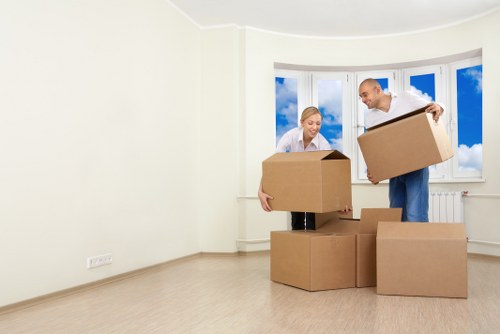 Packing and furniture handling for a Borough move