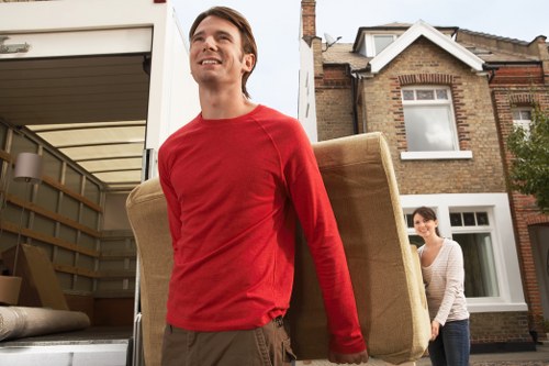 Packing and furniture protection for a Borough home move