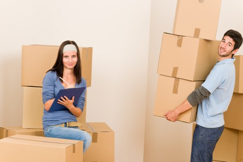 Local Borough moving van for residential and commercial transport