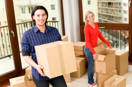 Secure van loading and safety measures for a Man With A Van Borough service